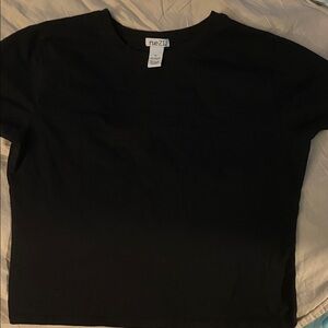 Rue21 Jet Black Tee